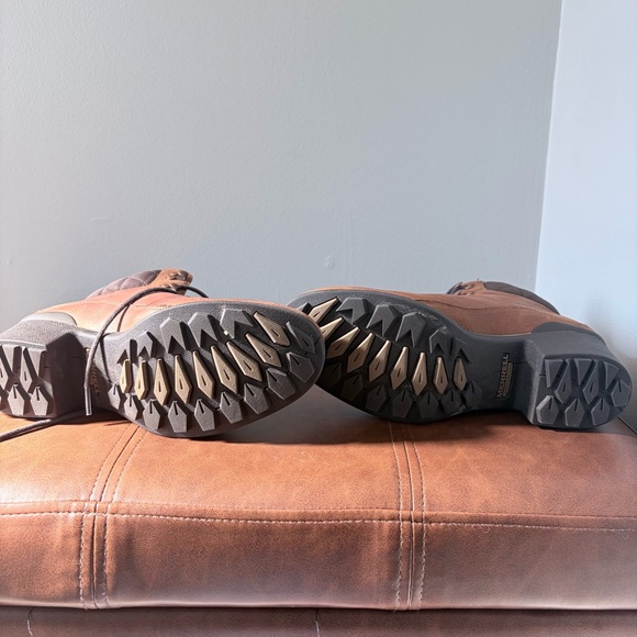 Merrell Chateau Mid Lace Waterproof Leather Boots | Size 10.5 - Picture 8 of 9